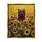 Stupell Industries Happy Bear Sunflower Field Floater Framed Art